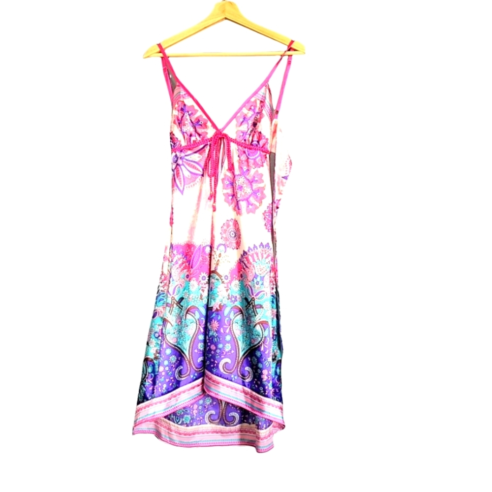 Guess colorful boho dress size small